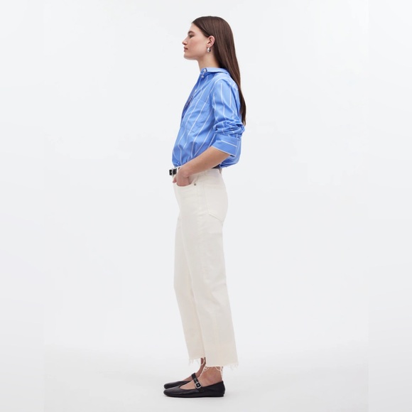 NWT Madewell The '90s Straight Crop Jean - Picture 5 of 6